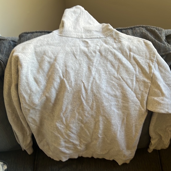 Hanes Basic Hoodie color Gray - Picture 3 of 3